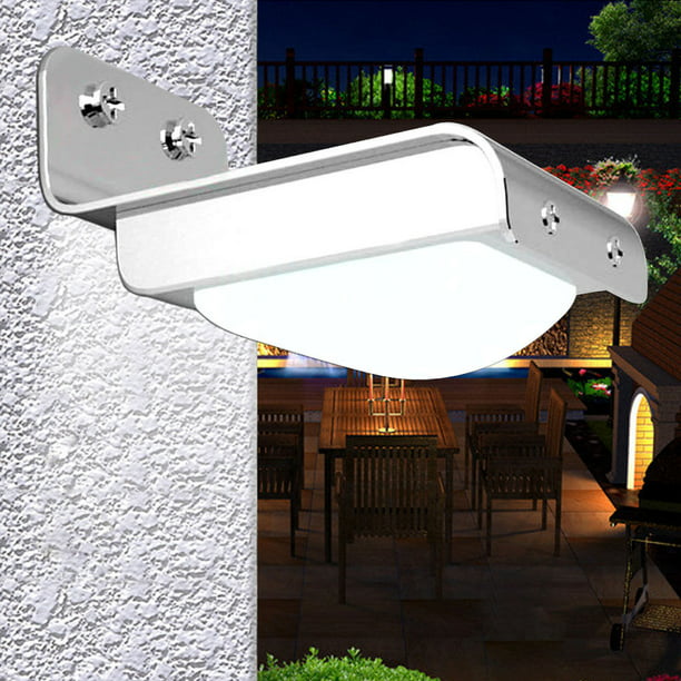 16 LED Solar Power Motion Sensor Garden Security Light Lamp Outdoor Waterproof 